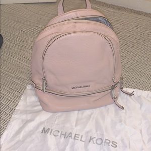 Pink (ballet) RHEA ZIP Michael Kors back pack
